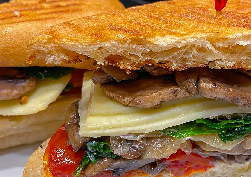 Pizzeria Francesco's Vegetarian Panini